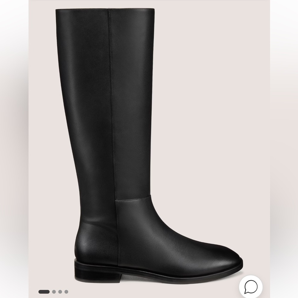 NEW! Stuart Weitzman Black Leather Boots $795